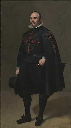 迭戈·委拉斯开兹 (Diego Velázquez，西班牙画家)作品-唐·佩德罗·德·巴贝拉纳的肖像