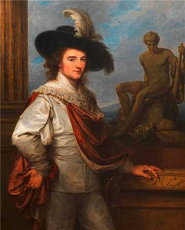 安吉莉卡·考夫曼（Angelica Kauffmann，瑞士画家）作品-约瑟夫·约翰·格拉夫薯条 (1787)