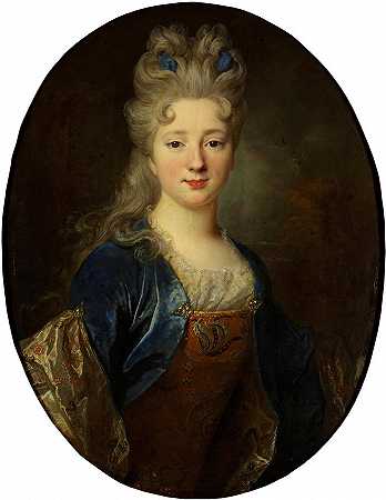 尼古拉斯·德·拉吉耶尔（Nicolas de Largillière，法国画家）作品-女性肖像