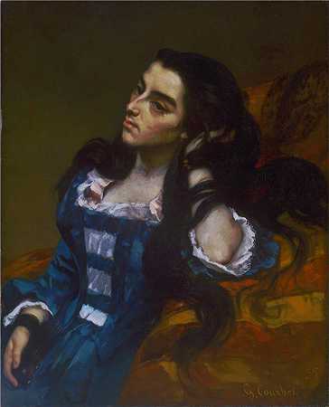 古斯塔夫·库尔贝（Gustave Courbet，法国画家）-(西班牙女人)