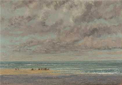 古斯塔夫·库尔贝（Gustave Courbet，法国画家）-(海洋, Equilleurs)