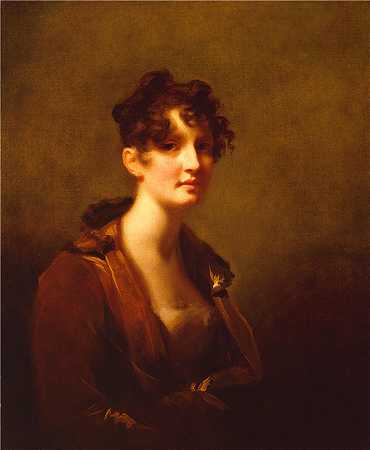 亨利·雷本（Henry Raeburn，苏格兰画家）-(Irvine J. Boswell 夫人（约 1820 年）)