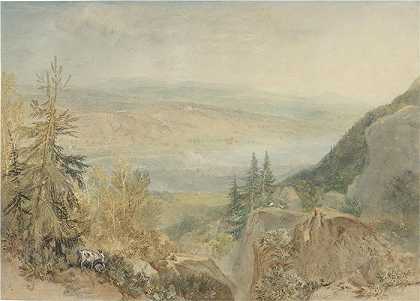 约瑟夫·马洛德·威廉·特纳（Joseph Mallord William Turner，英国画家）作品赏析-(约克郡的法恩利厅 (1808 – 1825))
