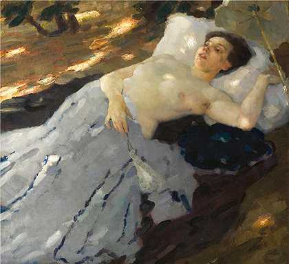 利奥·普茨 (Leo Putz，德国画家)-( 仲夏 (1906))