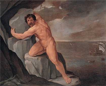 吉多·雷尼（Guido Reni，意大利画家）-(波吕斐摩斯（1639 年至 1640 年之间）)