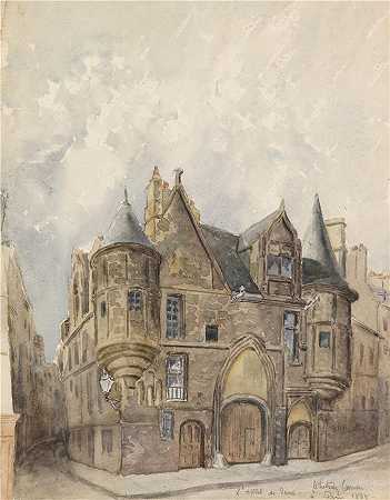 弗雷德里克·埃德温·丘奇（Frederic Edwin Church，美国画家）-(巴黎德森酒店（1888 年）)