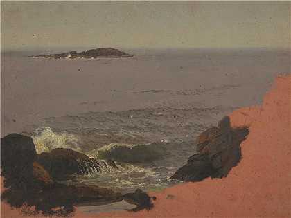 弗雷德里克·埃德温·丘奇（Frederic Edwin Church，美国画家）-(缅因州海岸 (1845–48))