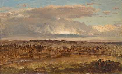 弗雷德里克·埃德温·丘奇（Frederic Edwin Church，美国画家）-(哈德逊河谷 (1867))