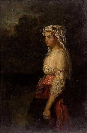 费利克斯·齐姆（Félix Ziem，法国画家）-(女人)