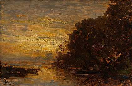 费利克斯·齐姆（Félix Ziem，法国画家）-(太阳椅（19 世纪）)
