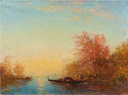 费利克斯·齐姆（Félix Ziem，法国画家）-(威尼斯周边地区（1870-1890）)