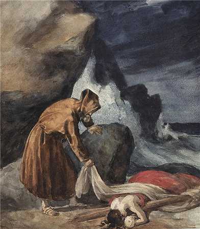 西奥多·杰利柯(Théodore Géricault，法国画家)-(暴风雨 (1811–1823))