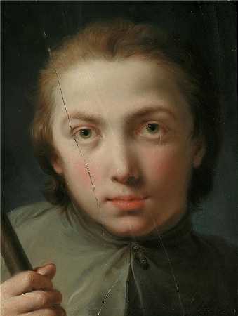 加埃塔诺·甘多菲（Gaetano Gandolfi，意大利画家）-(男孩的头（1770 至 1780 年间）)
