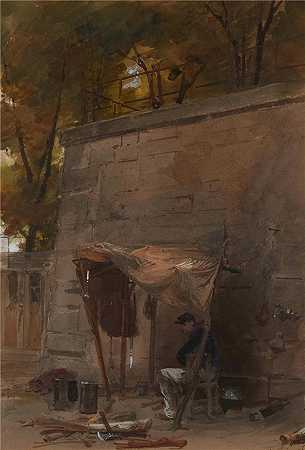 伊西多尔·皮尔斯（Isidore Pils，法国画家）-索尔达特，1871 年 6 月 30 日。（1871 年）