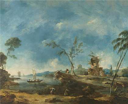 弗朗切斯科·瓜迪（Francesco Guardi，意大利画家)-(奇妙的风景（约 1765 年）(2) )