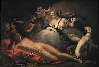 塞巴斯蒂亚诺·里奇（Sebastiano Ricci，意大利画家）-(戴安娜和恩底弥翁)