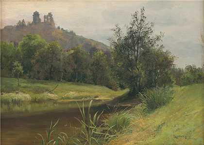 ĽudovítČordák（匈牙利画家）-(莫查里纳·波德·斯莱克姆·赫拉多姆（1896）)