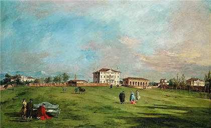 弗朗切斯科·瓜迪（Francesco Guardi，意大利画家)-(帕塞洛雷丹别墅（1780 年代初期）)