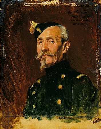 欧内斯特·梅索尼埃（Ernest Meissonier，法国画家）-(费利克斯·马苏上校 (1867))