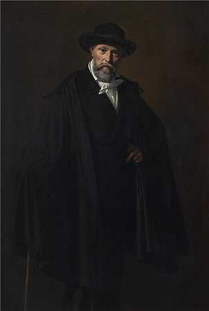 威廉·马斯特兰德（Wilhelm Marstrand，丹麦画家）-马伦·康斯坦丁·汉森 (1862)