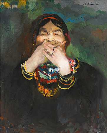 菲利普·马利亚文（Filipp Malyavin，俄罗斯画家）-(笑粑粑)