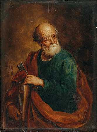大卫·特尼尔斯（David Teniers the Younger，比利时画家）-(圣彼得（在 Palma il Giovane 之后）)