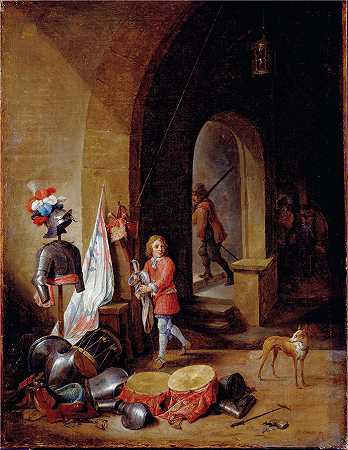 大卫·特尼尔斯（David Teniers the Younger，比利时画家）-(警卫室)