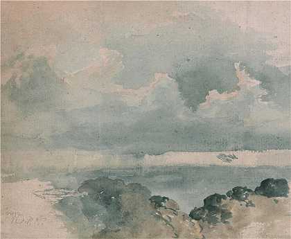 詹姆斯·沃德（James Ward，英国画家）-(天空研究)
