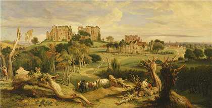 詹姆斯·沃德（James Ward，英国画家）-(沃里克郡凯尼尔沃思城堡（1840 年）)