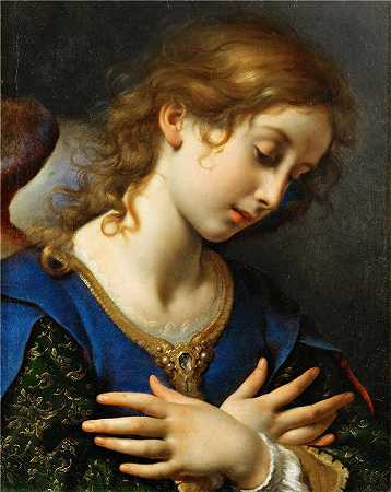 卡洛·多尔奇（Carlo Dolci，意大利画家）-(The Angel Of The Annunciation (C.1653))