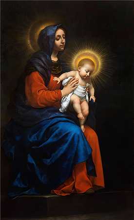 卡洛·多尔奇（Carlo Dolci，意大利画家）-(麦当娜与孩子（1570–75）)