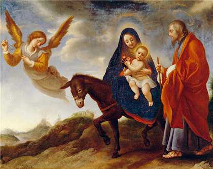 卡洛·多尔奇（Carlo Dolci，意大利画家）-(飞往埃及的航班（1648 年至 1650 年间）)