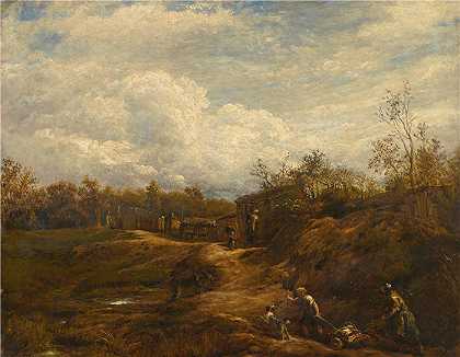 约翰·林内尔（John Linnell，英国画家）-(英国风景)