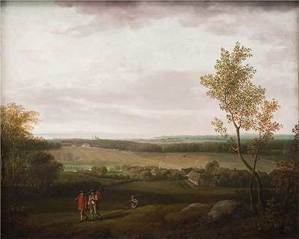 延斯·尤尔（Jens Juel，丹麦画家）-(乡村景观（1782 年）)