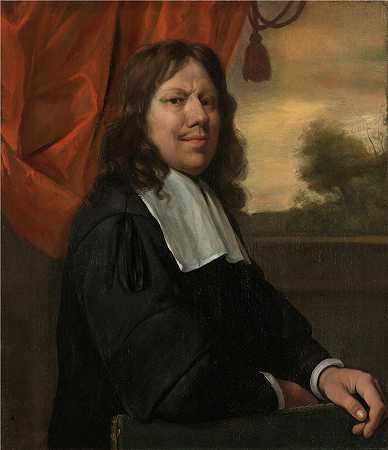 扬·斯汀（Jan Steen，荷兰画家）-(自画像（约 1670 年）)