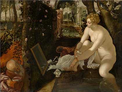 雅各布·丁托列托（Jacopo Tintoretto，意大利画家）-(苏珊娜和长老们)
