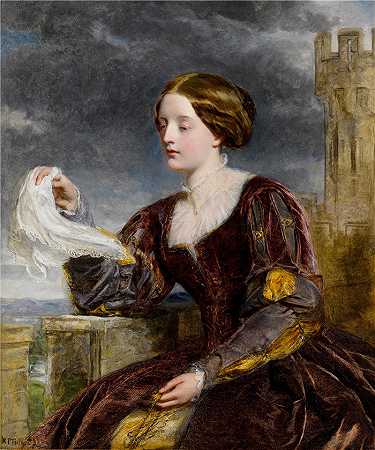 威廉·鲍威尔·弗里斯 (William Powell Frith，英国画家) -(信号 (1858))