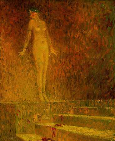 路易斯·伊卡特（ Louis Icart，法国画家） -(莎乐美（约 1920 年）)