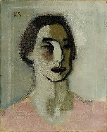 海伦·施杰夫贝克（Helene Schjerfbeck，芬兰画家）-(四十岁 (1939))