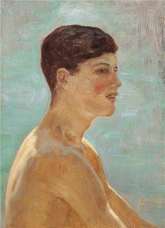 亨利·斯科特·图克（Henry Scott Tuke，英国画家）-(唐纳德·罗尔夫 (1922) 的简介)