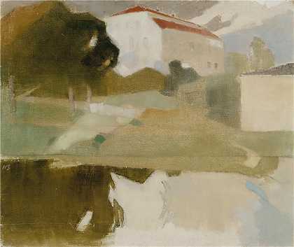 海伦·施杰夫贝克（Helene Schjerfbeck，芬兰画家）-(顺德比庄园 (1927))
