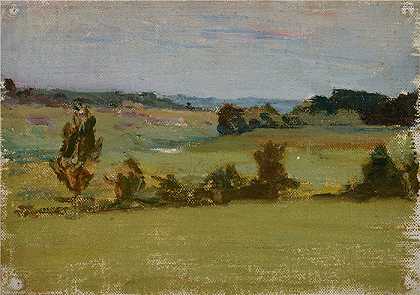 扬·恰格林斯基（Jan Ciągliński ，波兰画家）-(北方研究（白夜）（1911）)