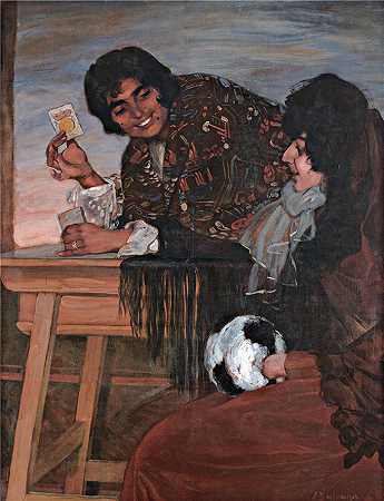 伊格纳西奥·祖洛加 (Ignacio Zuloaga，西班牙画家)-(La Mejor Suerte（好运）)