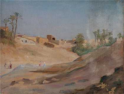 扬·恰格林斯基（Jan Ciągliński ，波兰画家）-(西班牙（埃尔切）（1899）(3))