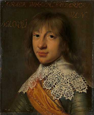 怀布兰德·吉斯特（ Wybrand de Geest，荷兰画家）-(迪茨伯爵威廉·弗雷德里克的肖像（1632 年）)