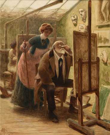 阿尔伯特·纪尧姆（Albert Guillaume，法国画家）-(拉修正 (1904))