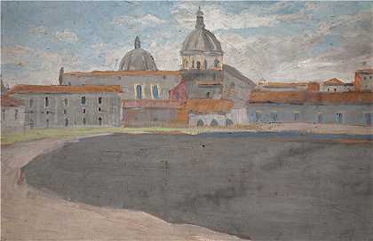 恩斯特·希斯（Ernst Schiess，瑞士画家）-(意大利圆顶大教堂)