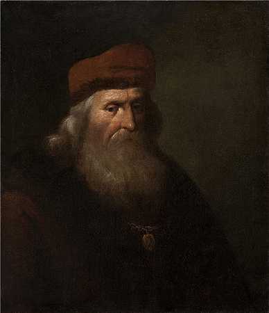 拉法尔·哈泽维茨（Rafał Hadziewicz，波兰画家）-(Świdziński 先生的肖像)