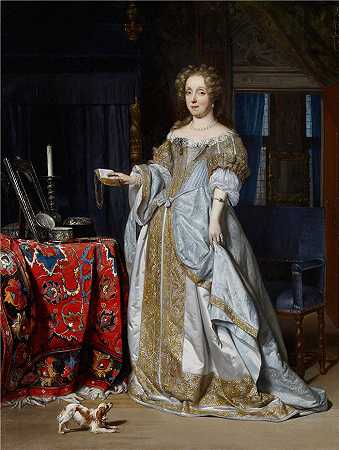 加布里埃尔·梅苏（Gabriël Metsu，荷兰画家）-(露西亚·维布兰特 (1667))