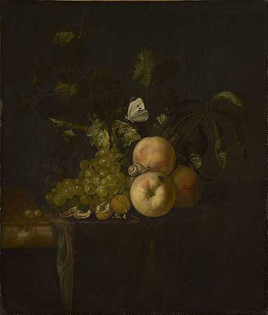 威廉·范·阿斯特（Willem van Aelst）：静物与水果